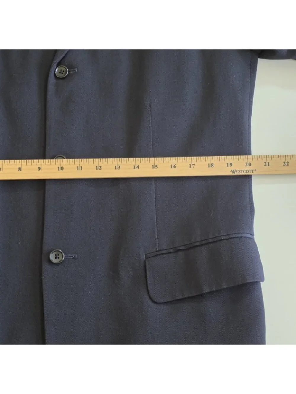 Vtg Y's Yohji Yamamoto Blazer Mens Sz 3/L Black Lined 3B Avant Garde Unisex Edgy